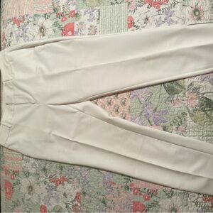 Roz & Ali Cream Tailored Trousers